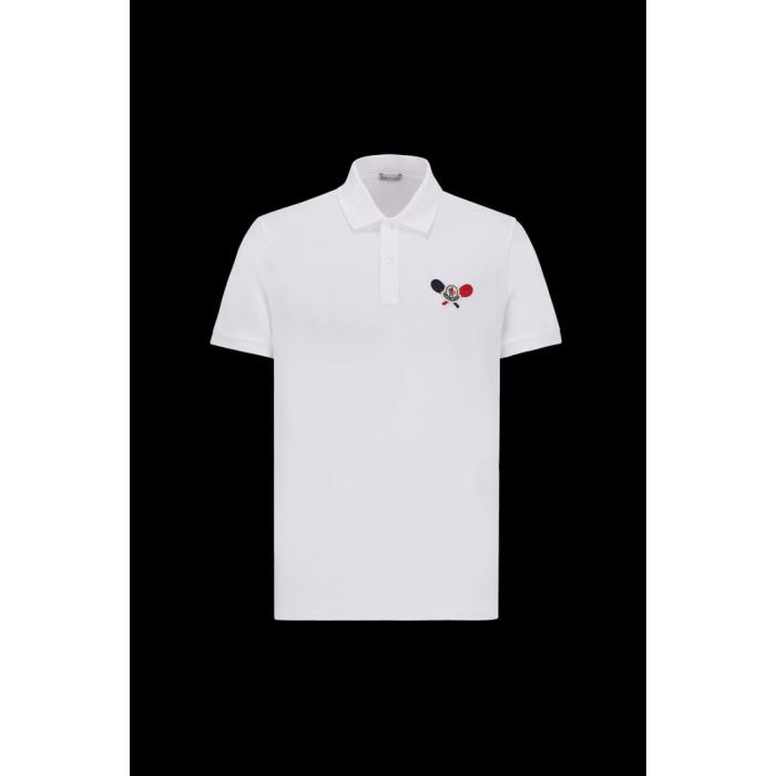 몽클레어 남성 티셔츠 MONCLER 테니스 로고 인서트 폴로 셔츠 J10918A0000989A16002